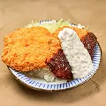 【たれカツチキン】【2枚盛りタルタル】ジャンボチキンカツのたれカツ弁当(たれカツ丼わらじ屋 中野店)