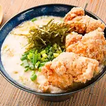 【からあげ3個付き】トロっとこだわりのとろろご飯（おばあちゃんの味！トロっとこだわりのとろろご飯と。）
