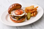 ティービーバーガー(フレンチフライ付き)TB Burger with French Fries（TEDDY BROWN テディブラウン広尾）