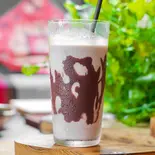 アサイーヨーグルトジュース Acai yogurt juice（ホットサンドとサンドウィッチのお店 サンドウィッチマン）