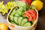 1/2日分の野菜が取れるたっぷりサラダ（おぼれタルタルチキン フェニックス 天下茶屋店）