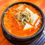 キムチチゲ(ごはん付き)（清瀬 韓国料理 金の家）