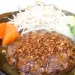 ガーリックハンバーグ（ザ・ステーキハウス）