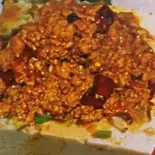 挽き肉豆腐(上海飯店)