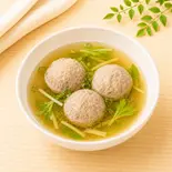 台湾肉団子スープ（池上木片弁当）