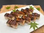 鰻棒寿司10貫 Eel sushi roll (10 pieces)（寿司・海鮮丼 がんこ 尼崎店）