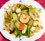 什錦炒麺(中華料理 万里)