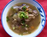 海鮮あら汁(マグロ出汁)（丼丸どんどん 旗の台所）