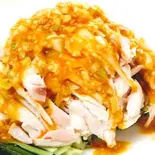 蒸し鶏の冷菜/Bang Bang Chicken(中華料理 龍門)