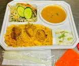 スペシャル:チキンビリヤニお弁当せ  つと-Recommended dum chicken biryani bento set（インド＆タイ料理スマイル Indian ＆ Thai restaurant ＆Bar~Smile）