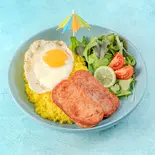 スパムエッグガーリックライスプレート Spam Egg Garlic Rice Plate（ラザンの台所）