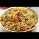 ベジビリヤニ【VEGETABLE BIRIYANI】（インドアジアンレストラン ディーサガルマータ 【D’SAGARMATHA】）