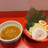かつおつけ麺（横浜家系ラーメン赤家 北浦和店）