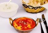 ガーリックナンセット Garlic Naan  Curry  Set（インド料理 ケバブ ＆ ビリヤニ ハウス Indian Restaurant Kebab ＆ Biryani house）