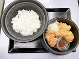 から揚げ弁当(梅)から揚げ5個（六角箸）