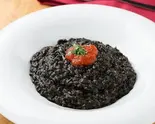 まっくろイカスミリゾット（生パスタ・ピザ・リゾット イタリアンバールN(エンネ)）