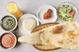 ダブルカリーセット Two curry set（インドネパールレストランデビ）