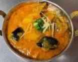アルベーガンカレー Potato and Eggplant Curry（アジアンインディアンレストラン ニューサラティー ASIAN INDIAN RESTAURANT NEW SARATHI）
