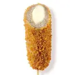 韓国式チーズホットドッグ モッツァレラ Korean-style cheese hotdog mozzarella【모짜랠라핫도그】（ありらんホットドッグ鶴橋店）
