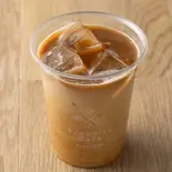 ラテ アイス Iced Latte（Brownies Cafe）