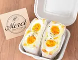 たまご好きのためのたまごサンド（サンドイッチのお店Merci恵比寿店）