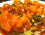 エビチリ(御飯付き)（西安刀削麺 匠心）