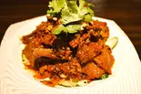 牛肉とハチノスピリ辛和え（西安刀削麺 匠心）
