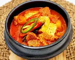熟成キムチチゲ(ライス付き)(韓国伝統料理 ハヌリ池袋店)