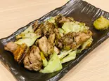 鶏肉とキャベツの炭火焼き風（餃子工房 ちびすけ 東心斎橋店）