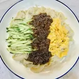 ジャージャー刀削麺(炸醬刀削麺)（大碗 蘭州拉麺•刀削麺）