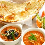 【人気】ダブルカレーナンセット W CurryNanSet (No Salad)（MALiKA）