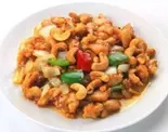 【031】鶏肉のカシューナッツ炒め（中華料理 劉記）