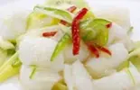 【030】イカと季節野菜炒め（中華料理 劉記）