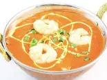 バタープラウンカレーButter Prawn（インド アジアン ダイニング プルニマ）