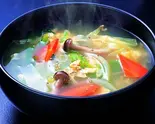 玉子野菜スープ(キムの家佃店)