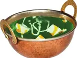 パニールとほうれん草のカレー Paneer Spinach Curry（Mt.Everest カレーハウス神戸店）