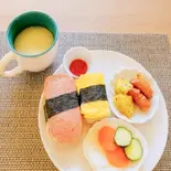 スパムおにぎり（SNOW BLUE BASE）