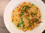 酸辣いんげんとソーセージの炒飯(酸辣豆角香肠炒饭)（沙県小吃 西川口店）