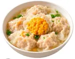 塩漬け卵黄入り豚肉ワンタン（一頭板面）