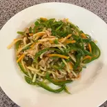 青椒肉丝（天鴻餃子房 日比谷店）