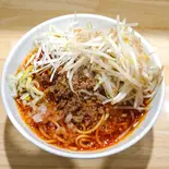 【生麺】もやしタンタンメン(刻み玉ねぎ、刻み長ねぎ、白髪ネギ、自家製ミンチ肉、もやし)(勝浦タンタンメン 奥さわ 野毛店)