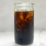 アイスコーヒー(フェアトレードの豆を使用しています)（けさらんぱさらん）