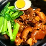猪脚飯(香港餃子酒場 下北沢店)