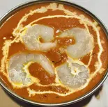 プラワンカレーセット Prawn Curry Set（SAHANA INDIAN AND NEPALI RESTAURANT＆BAR）