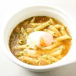 温玉オニオンスープのパスタ(ごちそうスープパスタKitchen「ごちすぱ」)