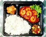 エビチリソース弁当（張記中華食堂）