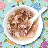 下水湯(砂肝スープ)（池袋 茶舘）