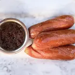 ソ-セ-ジフライ sausage fried（エバーグリーン アジアン ダイニング）