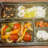 肉団子甘酢定食 Meat Balls ＆ Sweet Vinegar Set Meal（町中華宝楽）