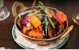 チキンとナスのカレー/Chicken&Eggplant Curry set(ディープジョティ 高島町)
